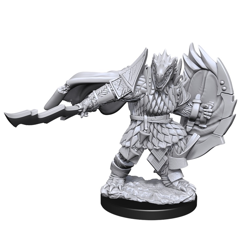 D&D Unpainted Minis: Wave 15: Male Dragonborn Fighter