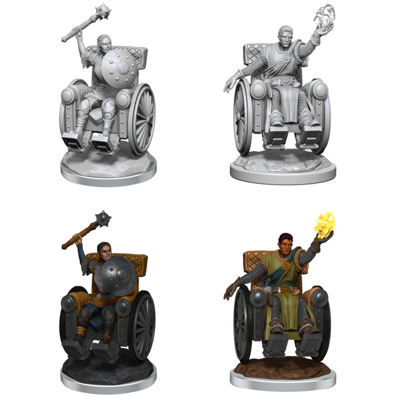 D&D Unpainted Minis: Wave 18: Human Clerics