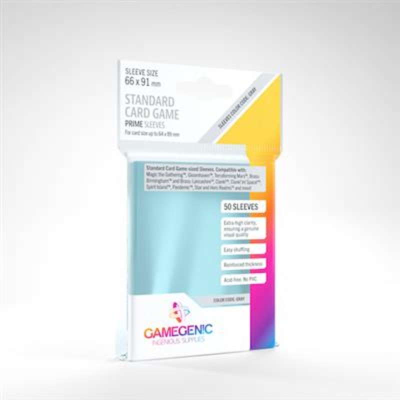 GameGenic: PRIME Sleeves – Standard Card Game Sleeves 66 x 91mm (50 Sleeves)