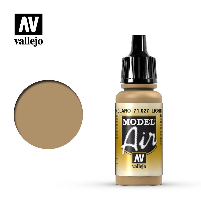 Vallejo Model Air: Light Brown – 17ml