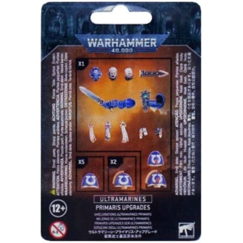 Warhammer 40K Space Marines: Ultramarines Primaris Upgrades 55-19