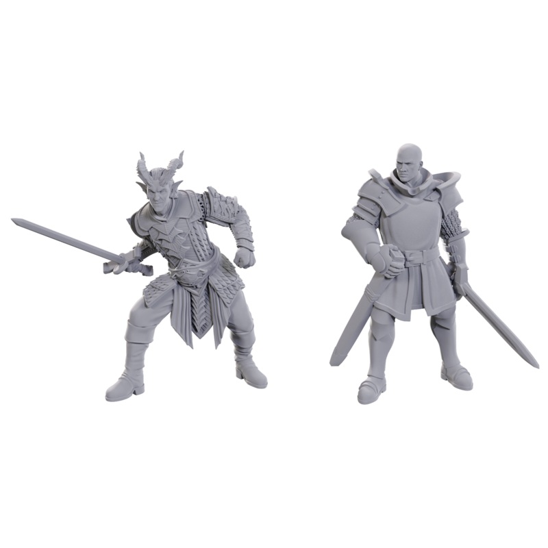 D&D Nolzur’s Marvelous Miniatures: Special Edition Baldur’s Gate 3- Ulder Ravengard and Zevlor