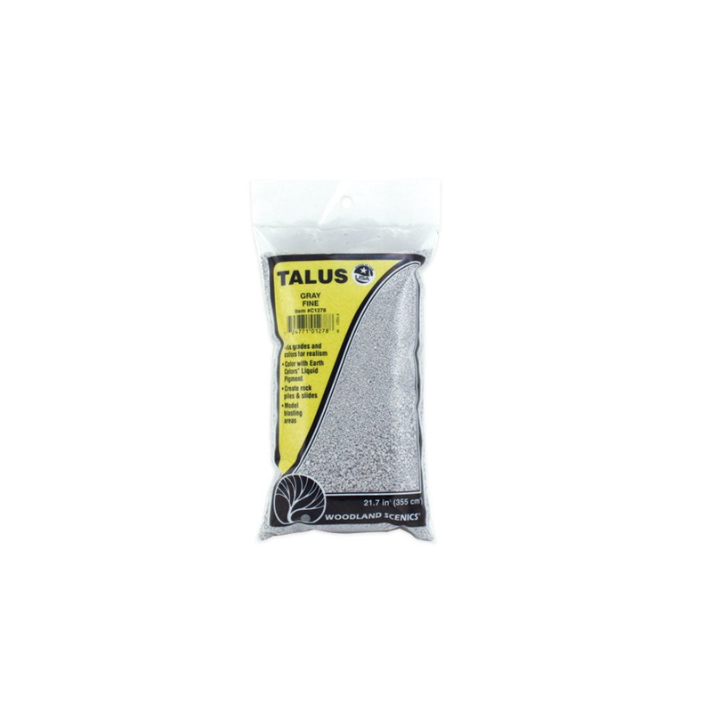 Woodland Scenics Talus Fine Gray