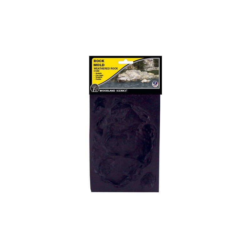 Woodland Scenics Weathered Rock Mold (5×7)