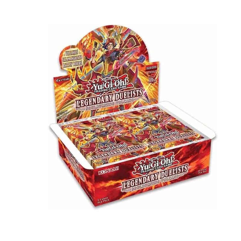 Yu-Gi-Oh! CCG: Booster Box: Legendary Duelists Soulburning Volcano (24CT)