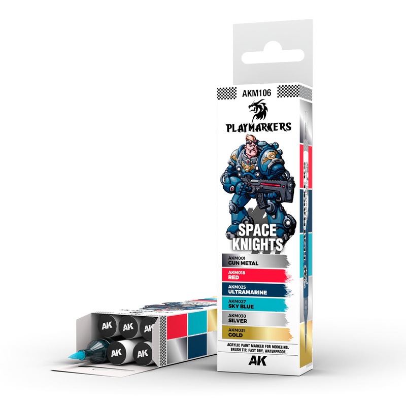 AK Interactive Playmarkers Set –  Space Knight