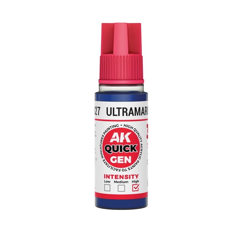 AK Interactive Quick Gen – Ultramarine Blue – 18ml