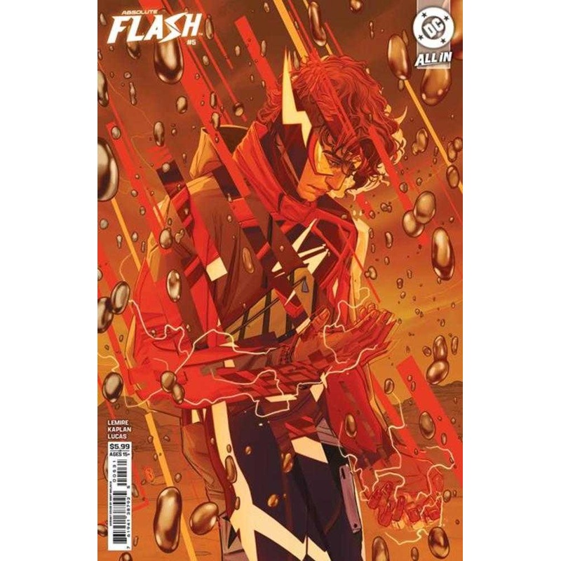 Absolute Flash #5 Cover C Nimit Malavia Card Stock Variant