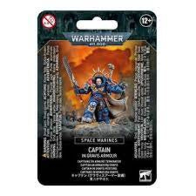 48-70 Space Marines – Captain in Gravis Armour
