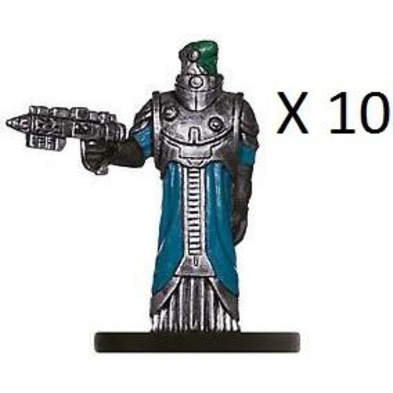 Star Wars Miniatures The Clone Wars: 33 Techno Union Warrior x 10