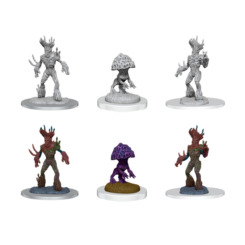 D&D Unpainted Minis: Wave 16: Myconid Sovereign and Sprouts