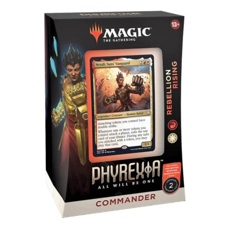 Phyrexia All Will Be One Commander Deck Rebellion Rising