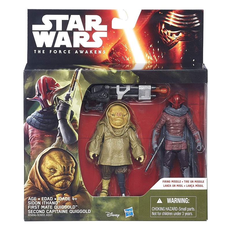 Sidon Ithano and First Mate Quiggold 2pk TFA 2015