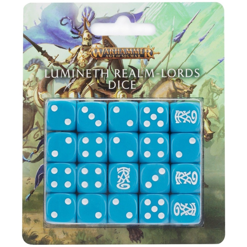 Age of Sigmar – Lumineth Realm-lords: Dice Set (87-61)