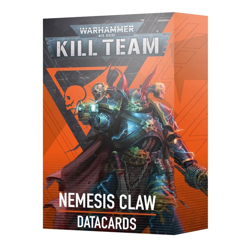 Warhammer 40k: KILL TEAM DATACARDS: NEMESIS CLAW