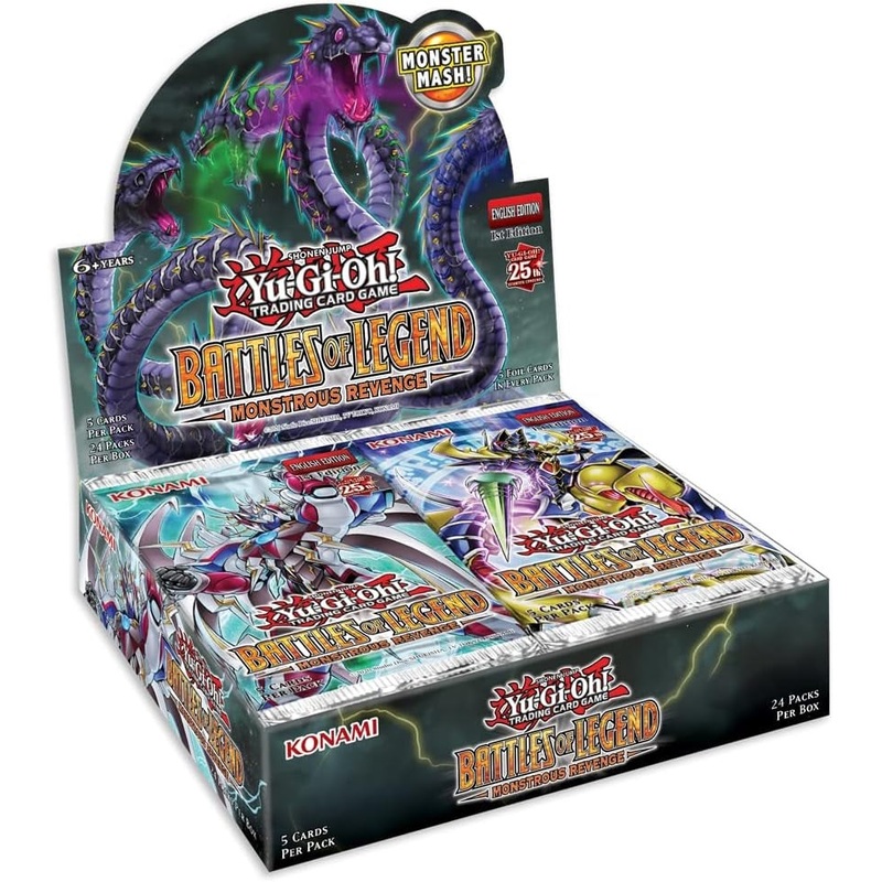 Yu-Gi-Oh! CCG: Booster Box: Battles of Legend Monstrous Revenge (24CT)