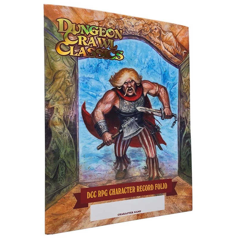 Dungeon Crawl Classics RPG Character Record Folio