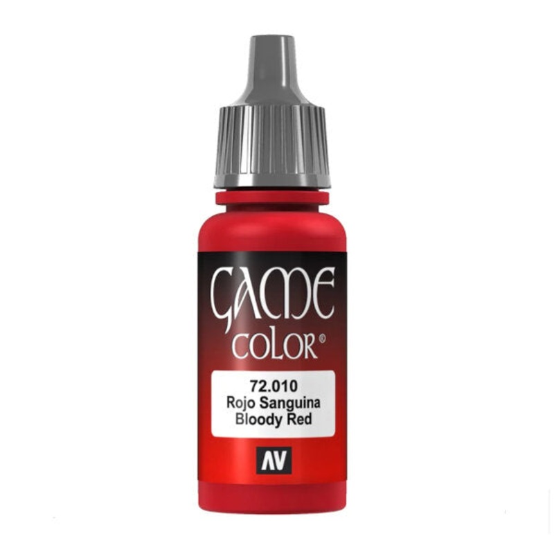 Game Color: Bloody Red