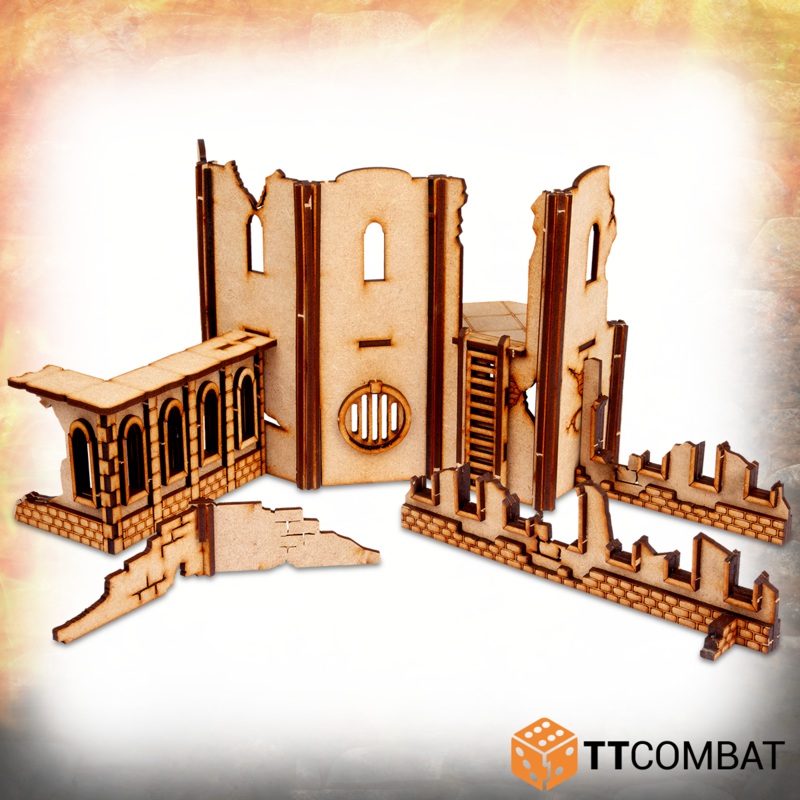 TTCombat – SAVAGE DOMAIN: CASTLE TOWN WALLS