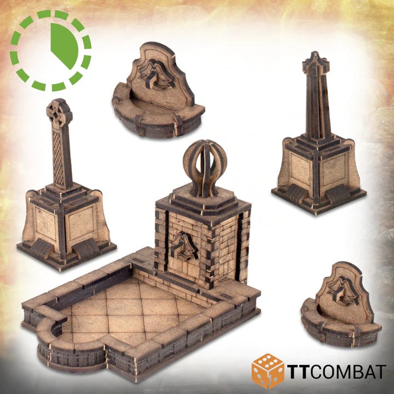 TTCombat – Savage Domain: Courtyard Accessories