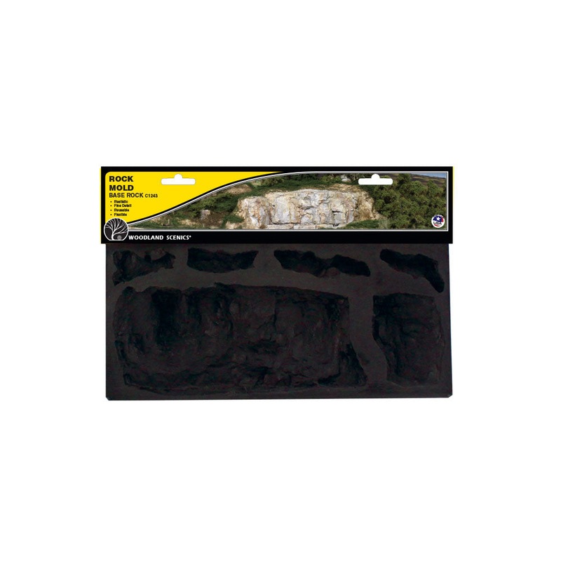 Woodland Scenics Base Rock Mold (10.5×5)