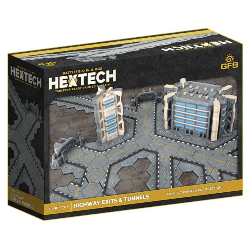 Battlefield in a Box – Hextech: Trinity City – Highway Exits & Tunnels