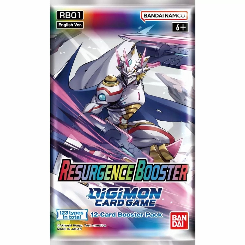 Digimon | Resurgence Booster RB01 – Booster Pack