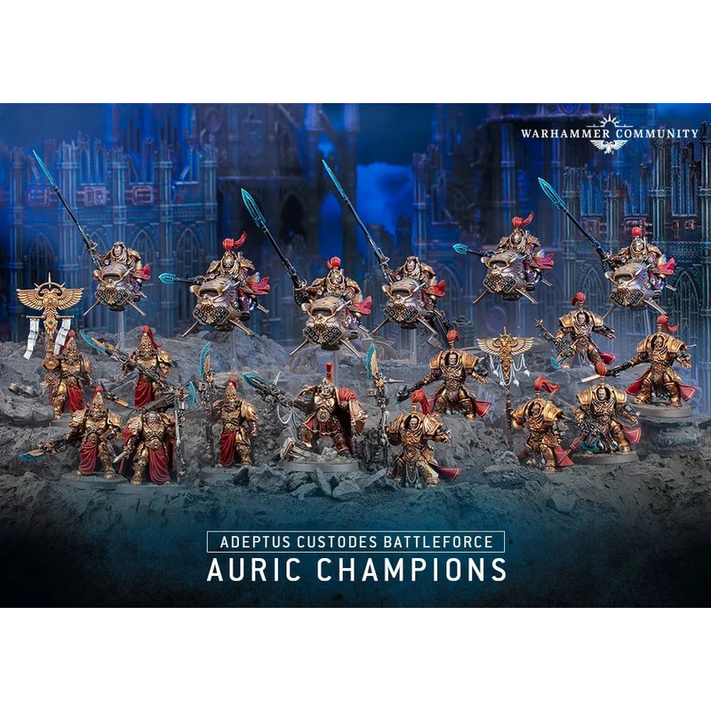 Adeptus Custodes Battleforce: Auric Champions