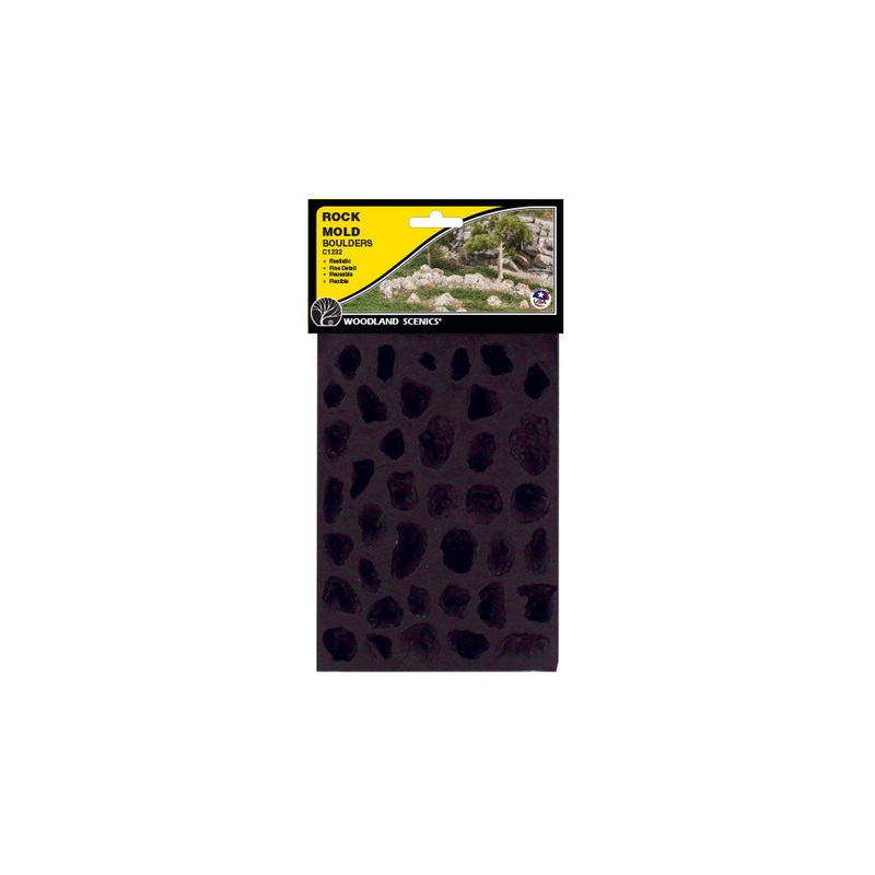 Woodland Scenics Boulders Rock Mold (5×7)