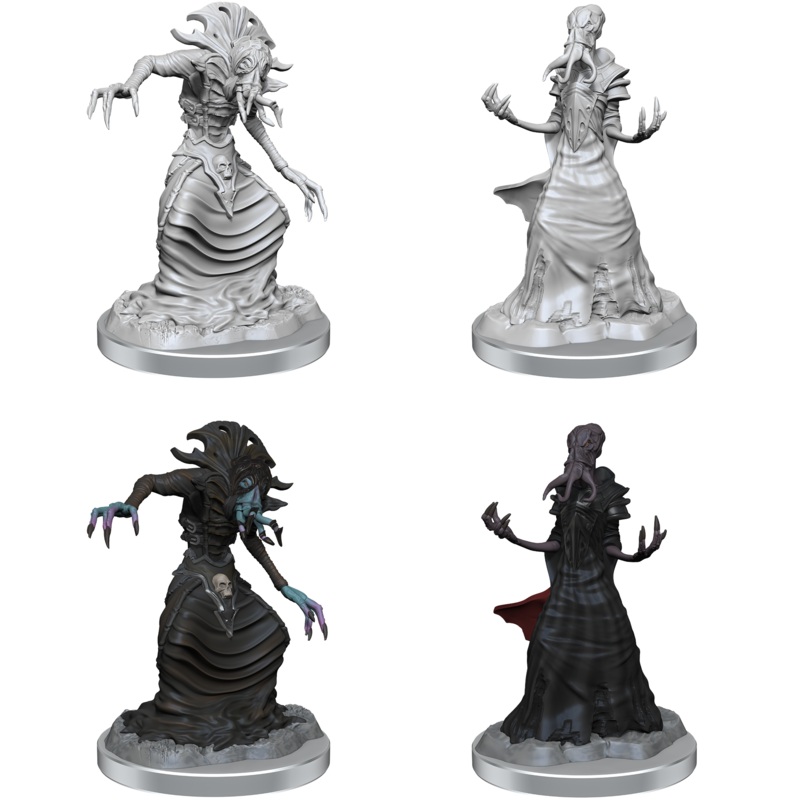 D&D Unpainted Minis: Wave 18: Mind Flayers
