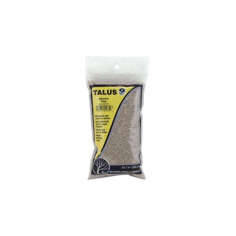 Woodland Scenics Talus Brown Fine