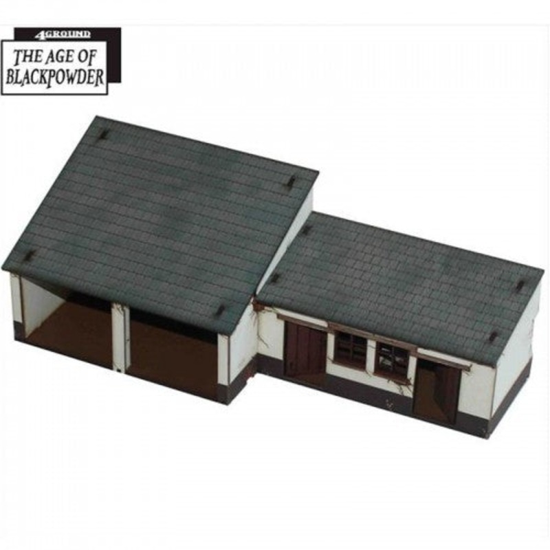4Ground 28mm Age of Black Powder Piggery Terrain (PrePainted) FGR 28S-ABP-101
