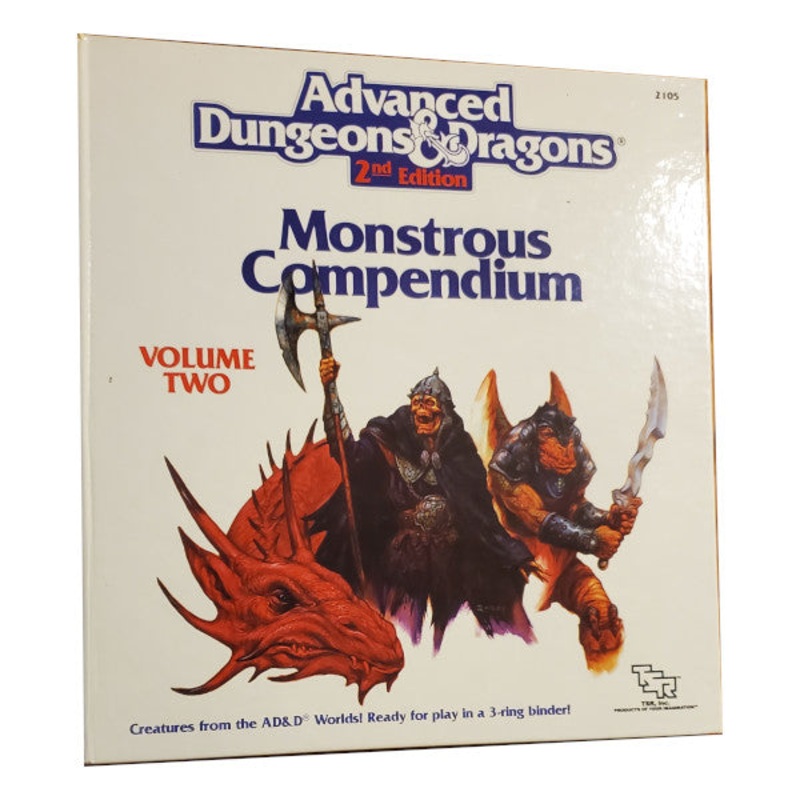 AD&D 2nd Edition: Monstrous Compendium – Volume Two (Dragonlance Monsters) TSR2105