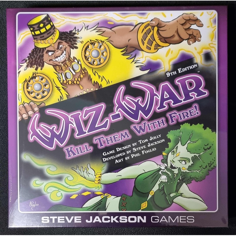 Wiz-War – damaged box