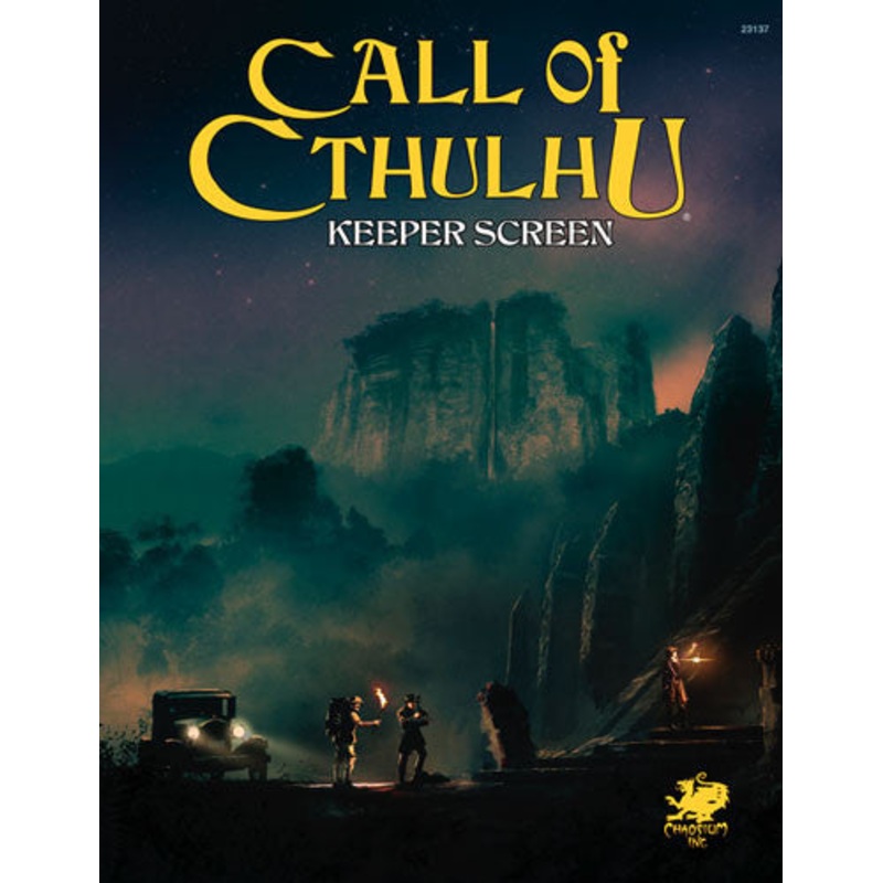Call of Cthulhu 7E RPG: Keeper Screen Pack