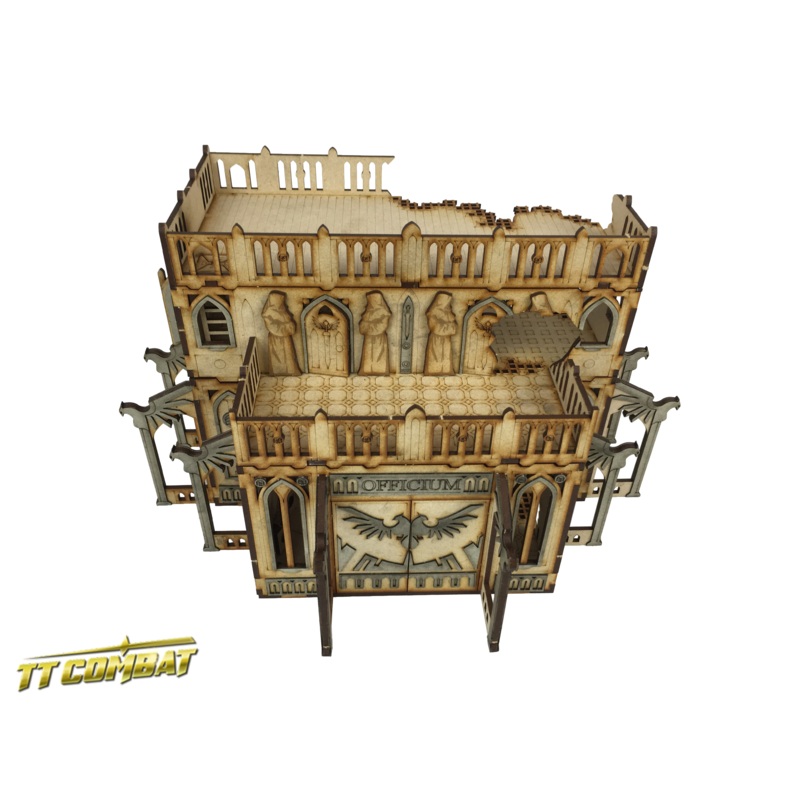 TTCombat – GOTHIC RUINED OFFICIUM, 28MM