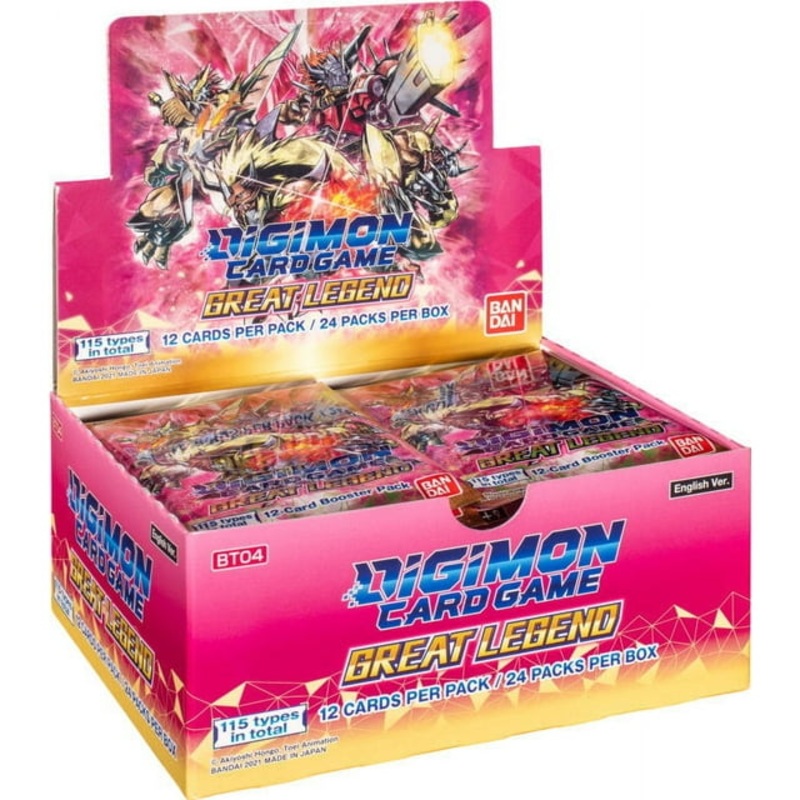 Digimon | Great Legend BT04 – Booster Box