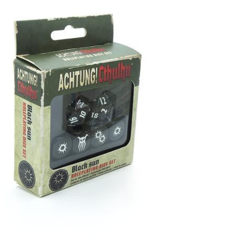 Achtung! Cthulhu RPG: Black Sun Dice Set