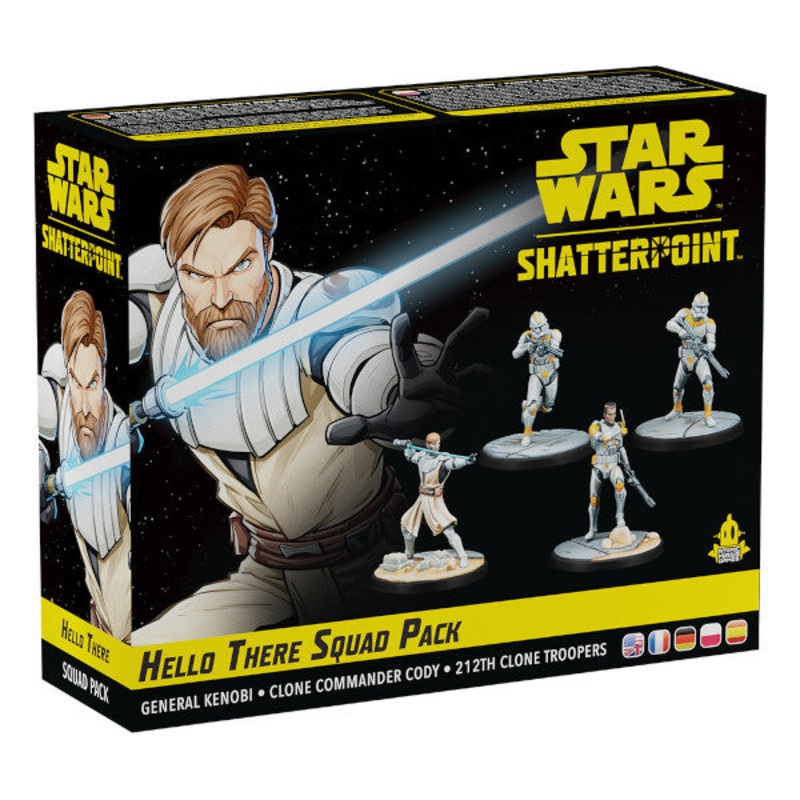 Star Wars Shatterpoint: Hello There – General Obi-Wan Kenobi Squad Pack