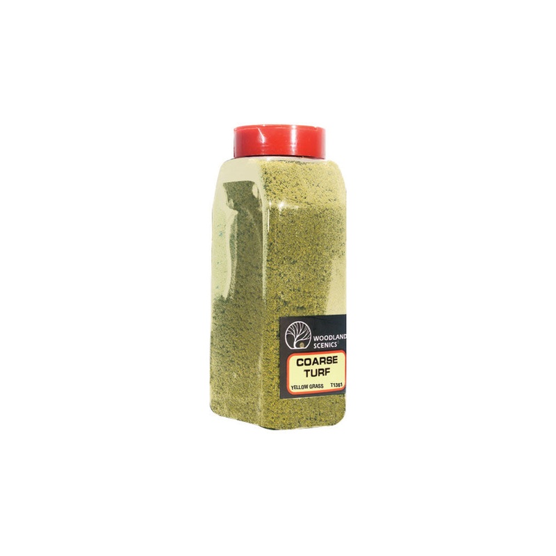 Woodland Scenics Coarse Turf Yellow Grass Shaker