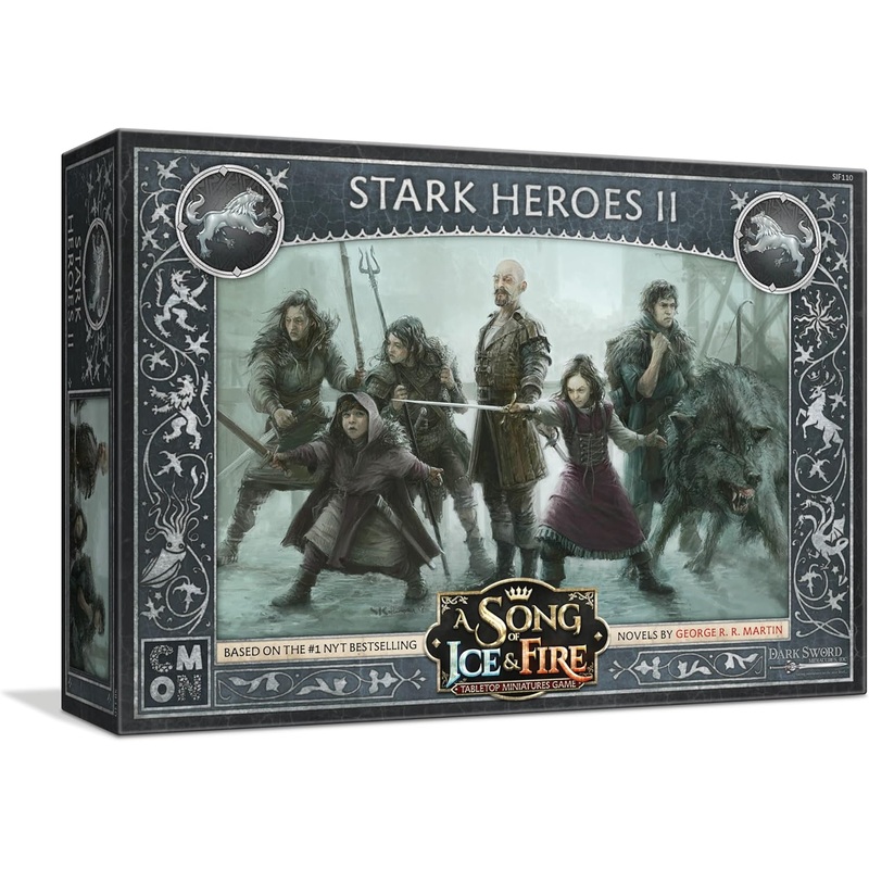 A Song of Ice and Fire Miniatures Game Stark Heroes II SIF110