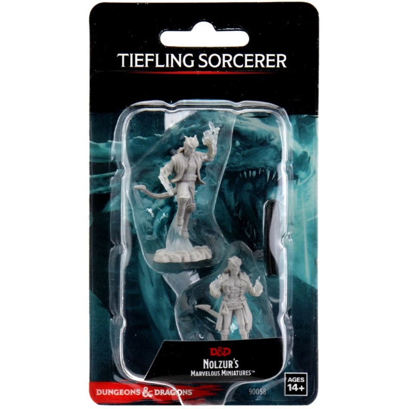 D&D Unpainted Minis: Wave 12: Male Tiefling Sorcerer