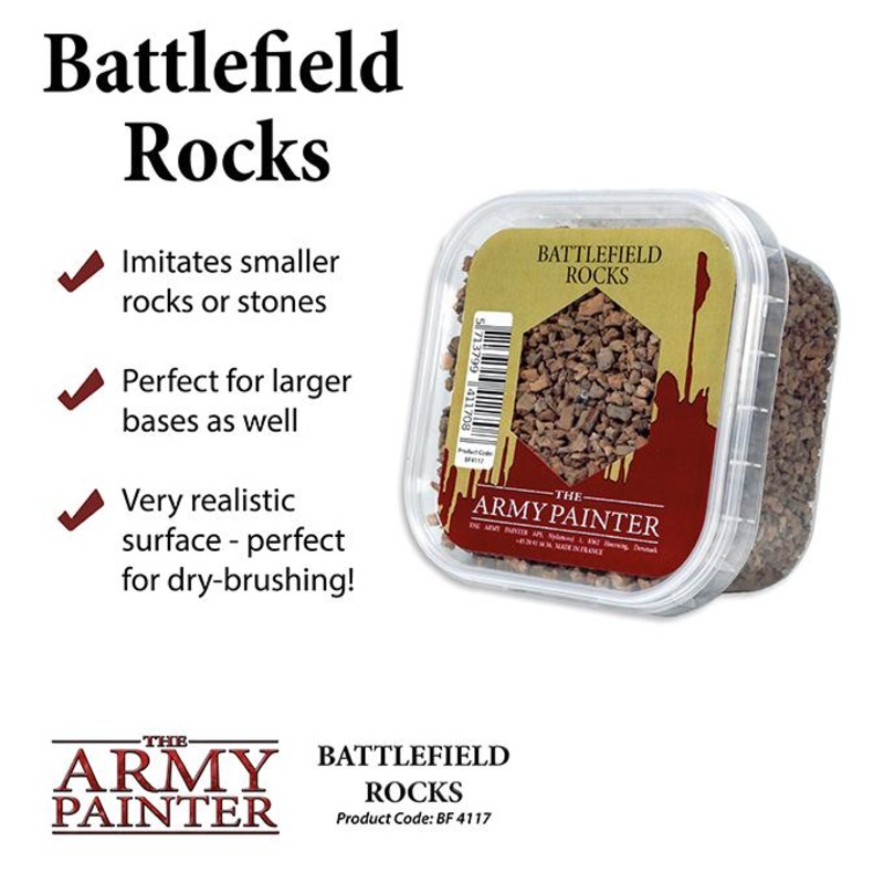 The Army Painter – Basing: Battlefield Rocks