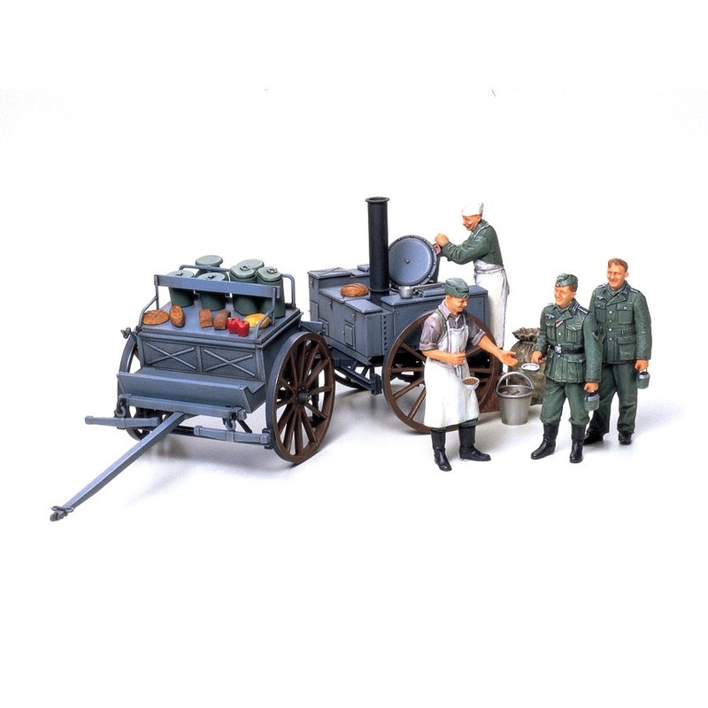 German Field Kitchen Scenery