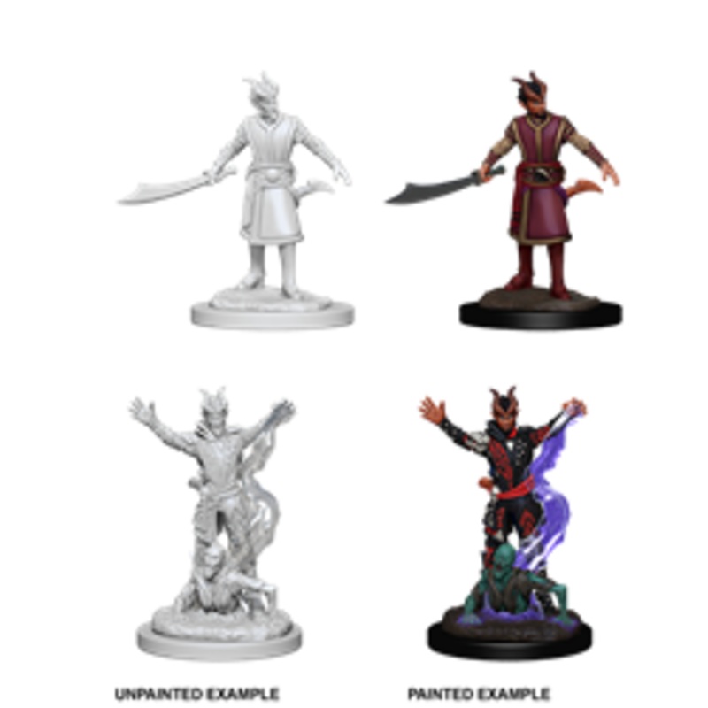 D&D Unpainted Minis: Wave 6: Male Tiefling Warlock
