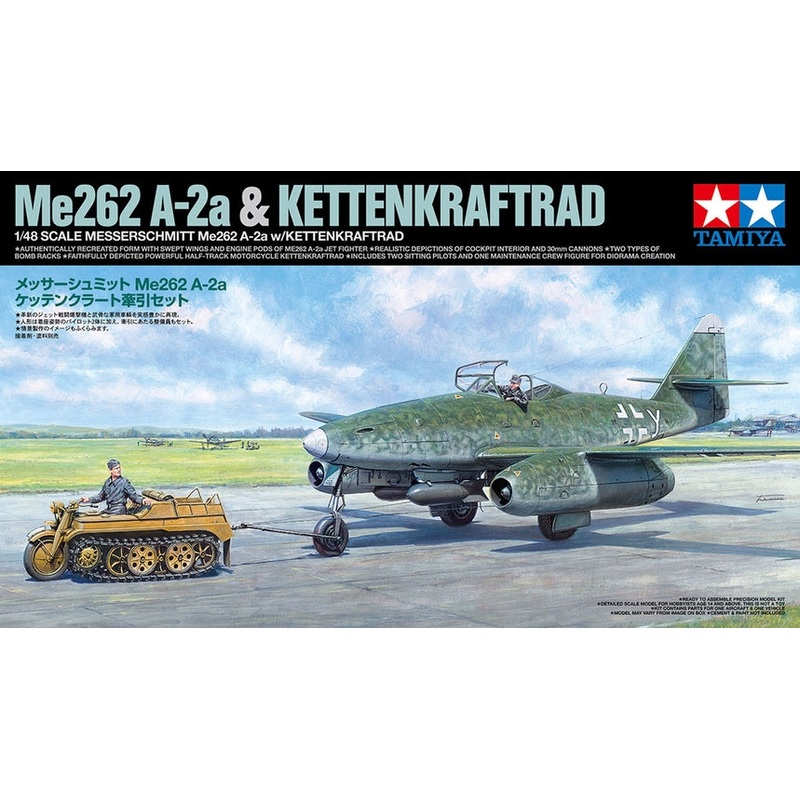 Messerschmitt ME262 A-2A & Kettenkraftrad