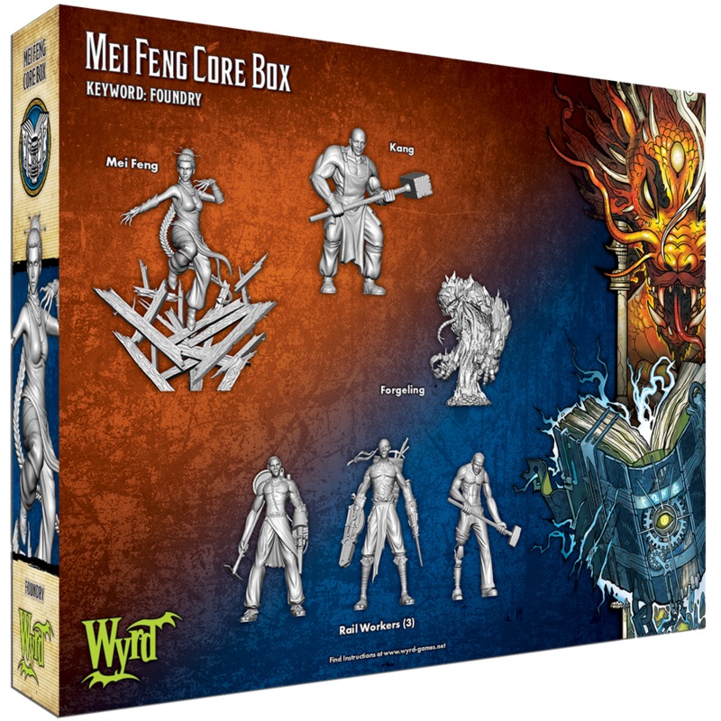 Wyrd Miniatures Malifaux Third Edition Arcanists Mei Feng Core Box WYR 23714