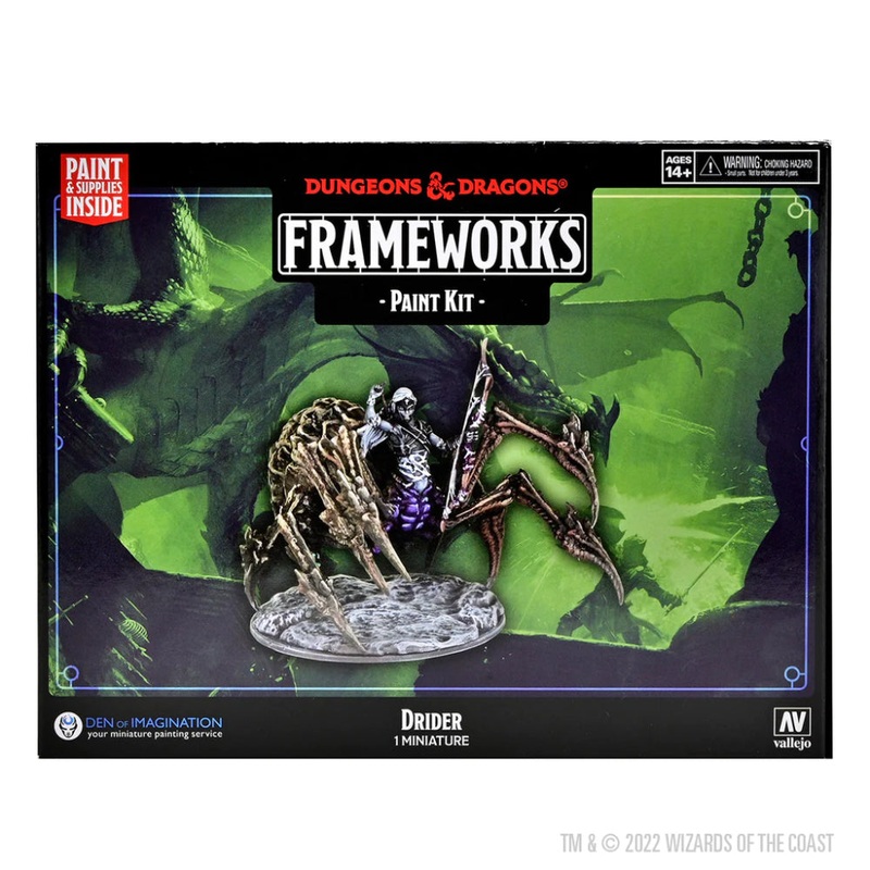 D&D Frameworks: Paint Kit – Drider