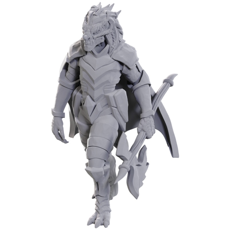 D&D Unpainted Miniatures WV25: Dragonborn of Tiamat
