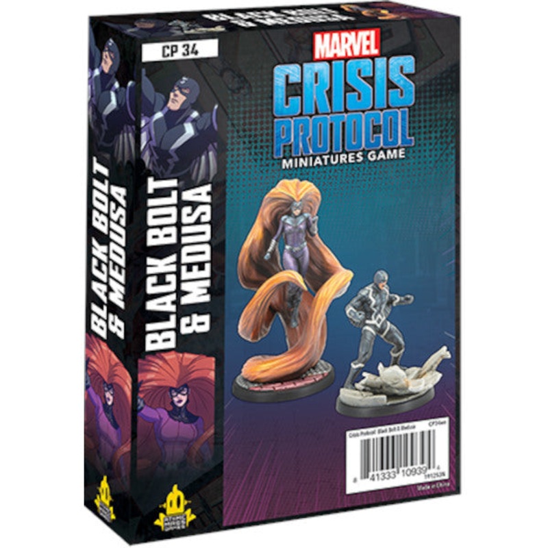 Marvel Crisis Protocol: Black Bolt & Medusa